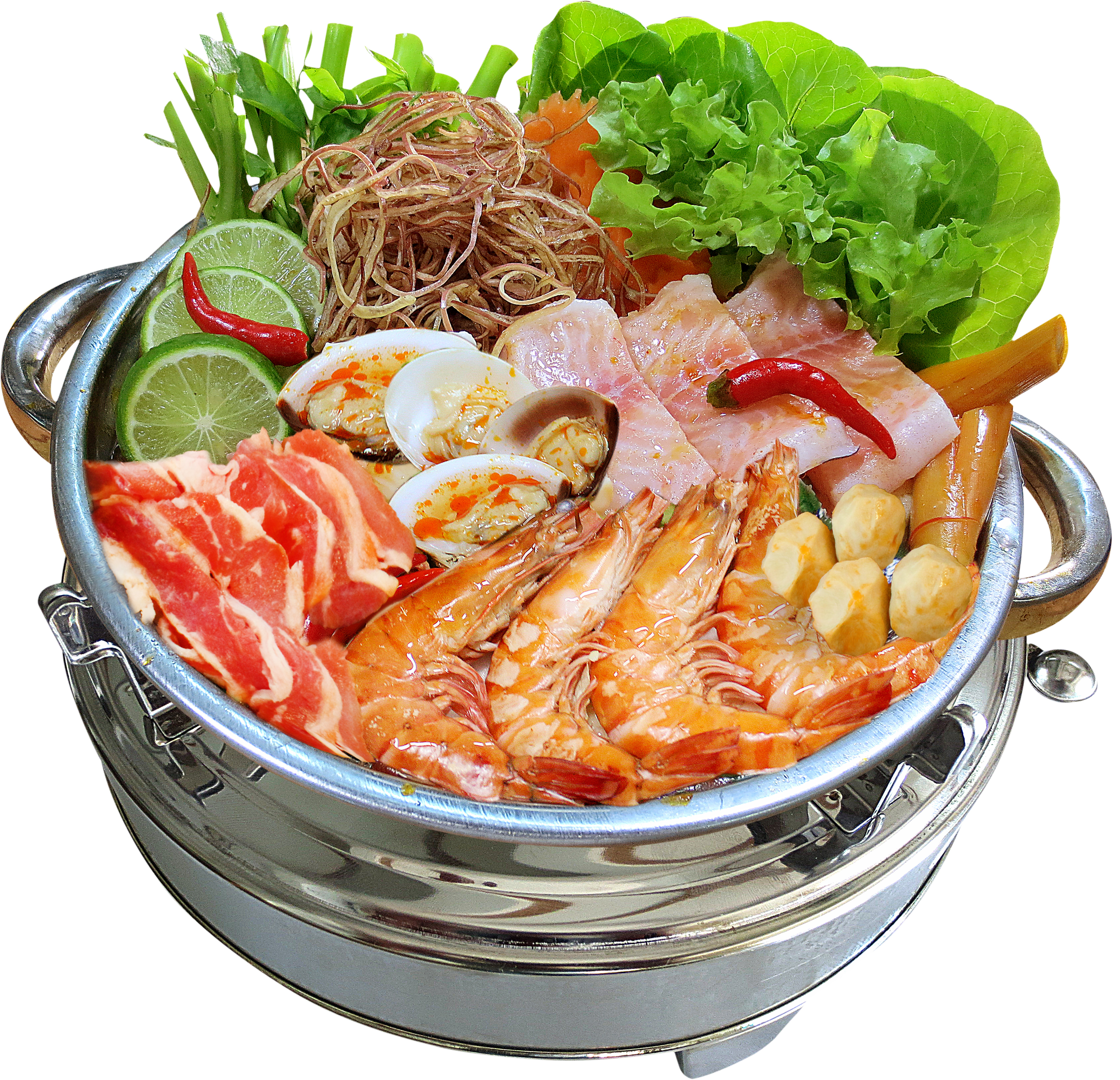 Lẩu Thái thập cẩm thịt bò ba chỉ 2 người