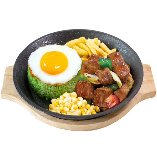 Cơm Xanh Teppan Bò Lúc Lắc