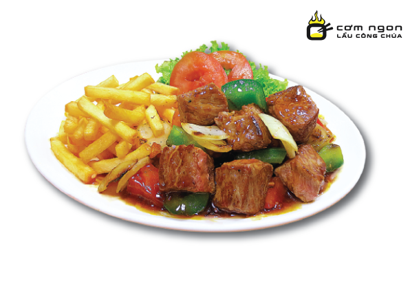 Khoai Tây Chiên Bò Lúc Lắc