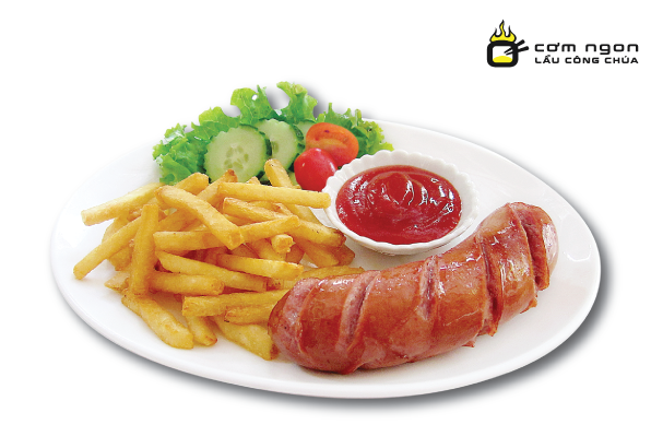 Xúc Xích Đức Khoai Tây Chiên