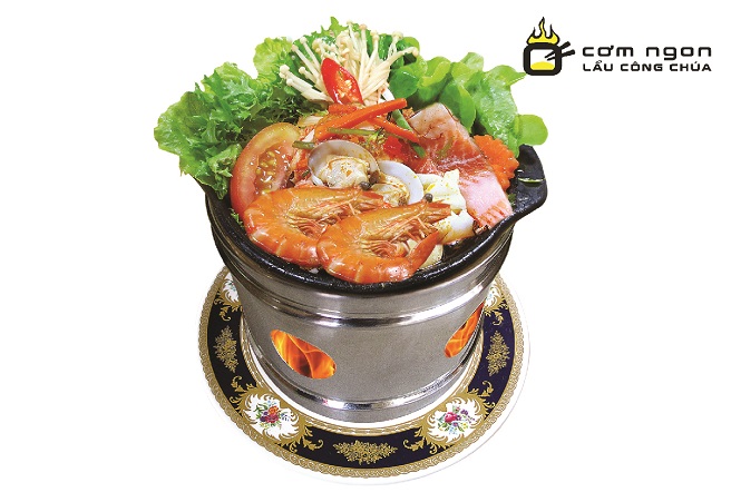 Lẩu Kim Chi Hải Sản 1 người