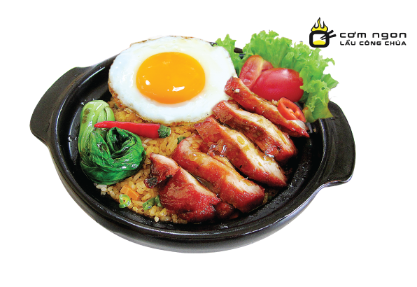 Cơm Tay Cầm Xá Xíu Hong Kong