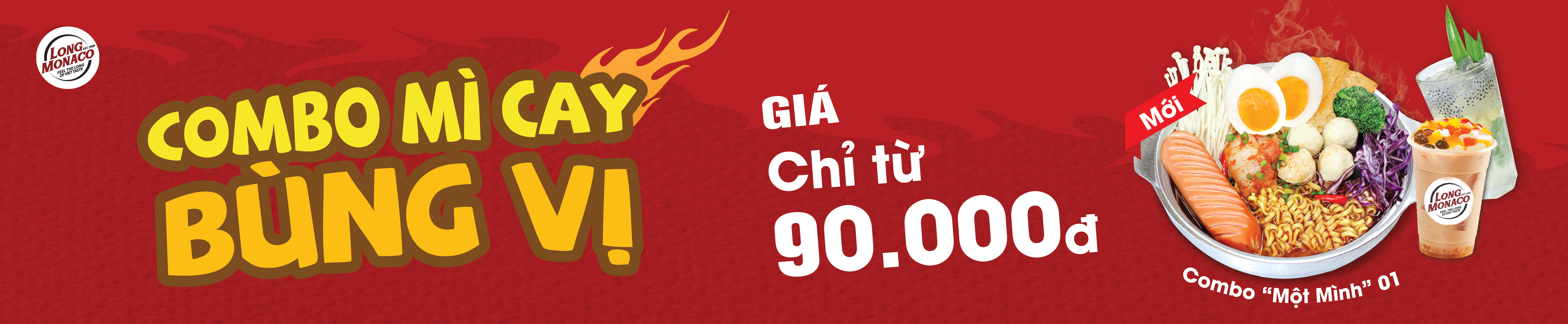 COMBO MÌ CAY BÙNG VỊ